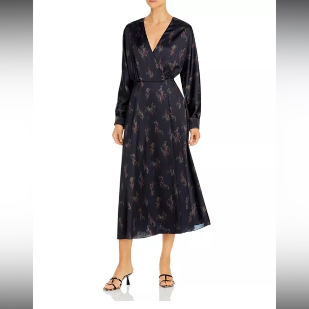 Vince Wisteria Dolman Midi Dress